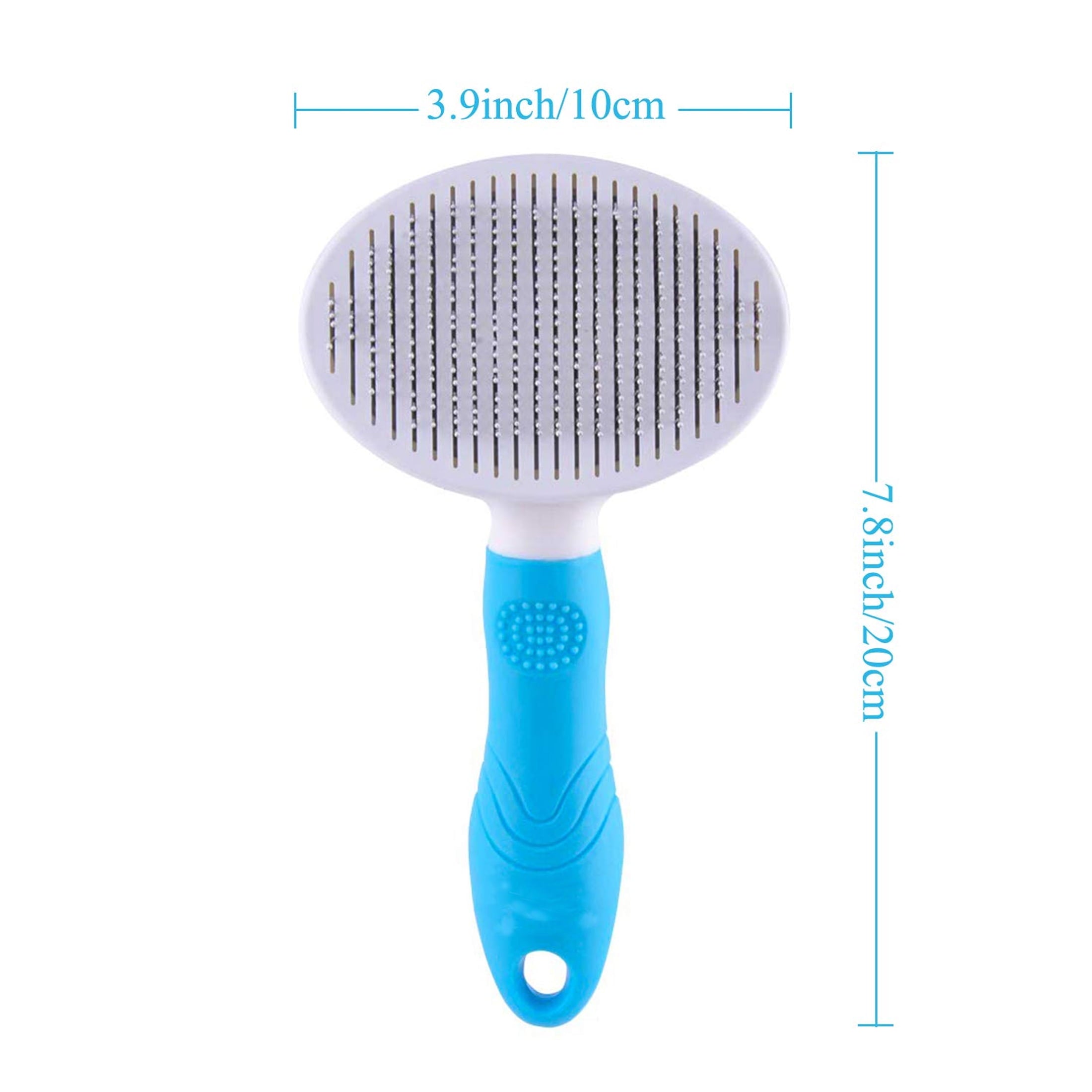 Ultimate Self-Cleaning Grooming Brush for Cats and Dogs - Effortlessly Remove Mats, Knots, and Loose Hair from All Coat Types